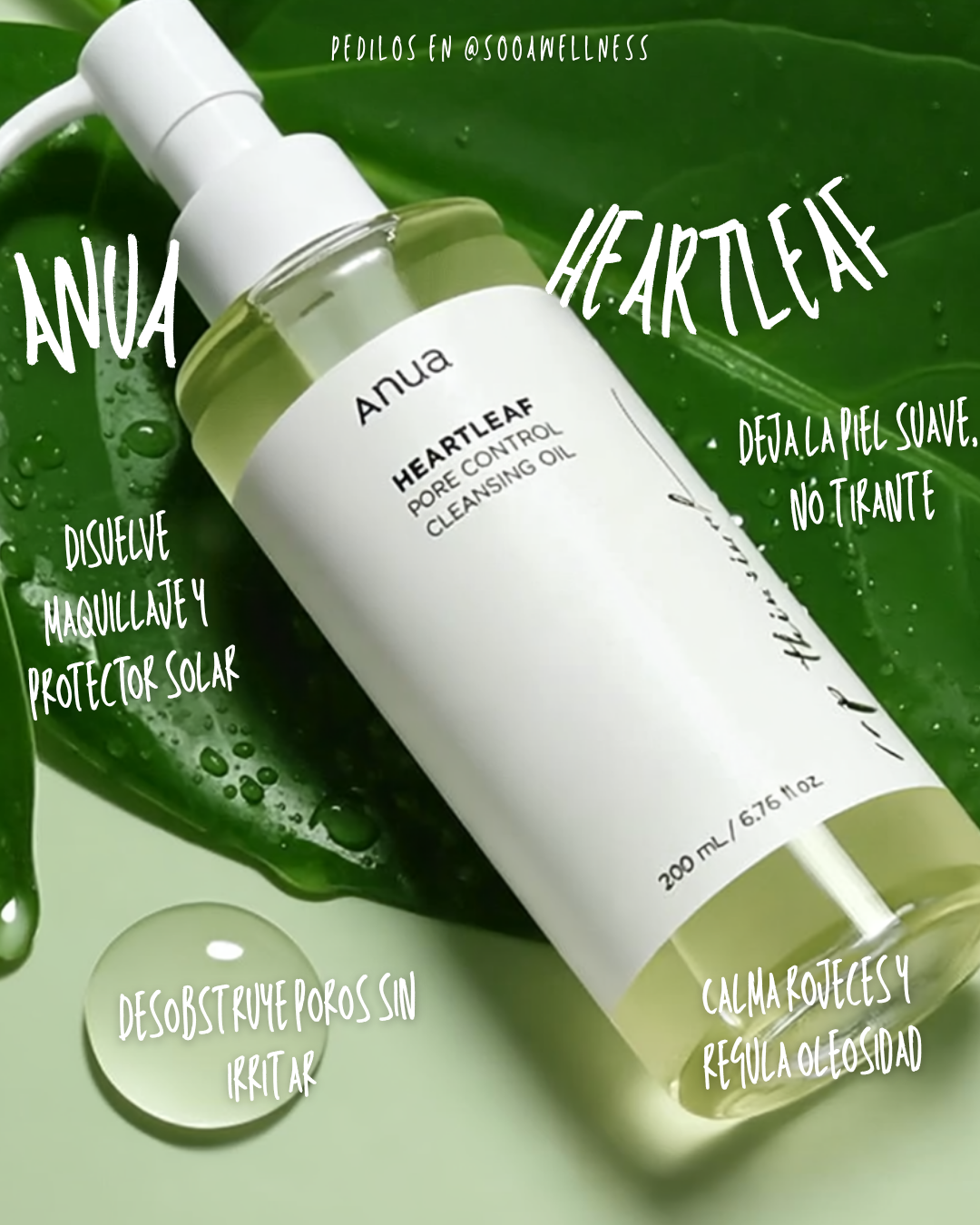 Anua Heartleaf Pore Control Cleansing Oil