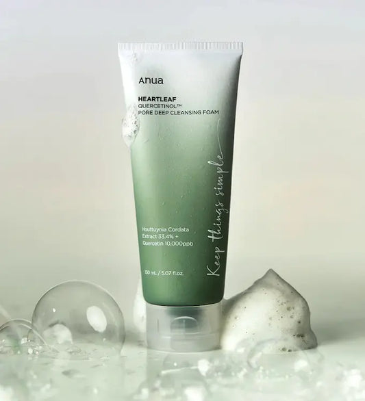 Anua Quercetinol pore deep cleasing foam