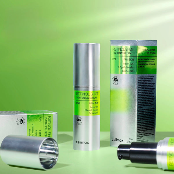 Serum con retinal para piel sensible, combate arrugas y mejora textura