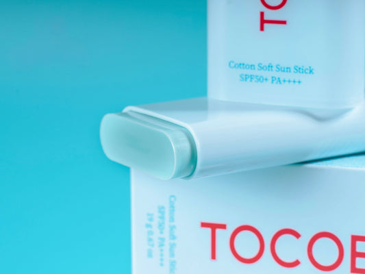 Tocobo Cotton Soft Sun Stick SPF50+ PA++++ protector solar coreano en barra
