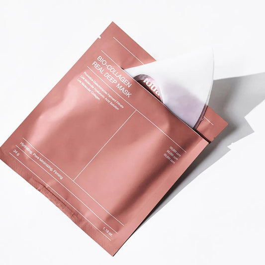 Mascarilla coreana de colágeno puro Biodance Bio-Collagen Real Deep Mask para hidratar, reafirmar y suavizar la piel.